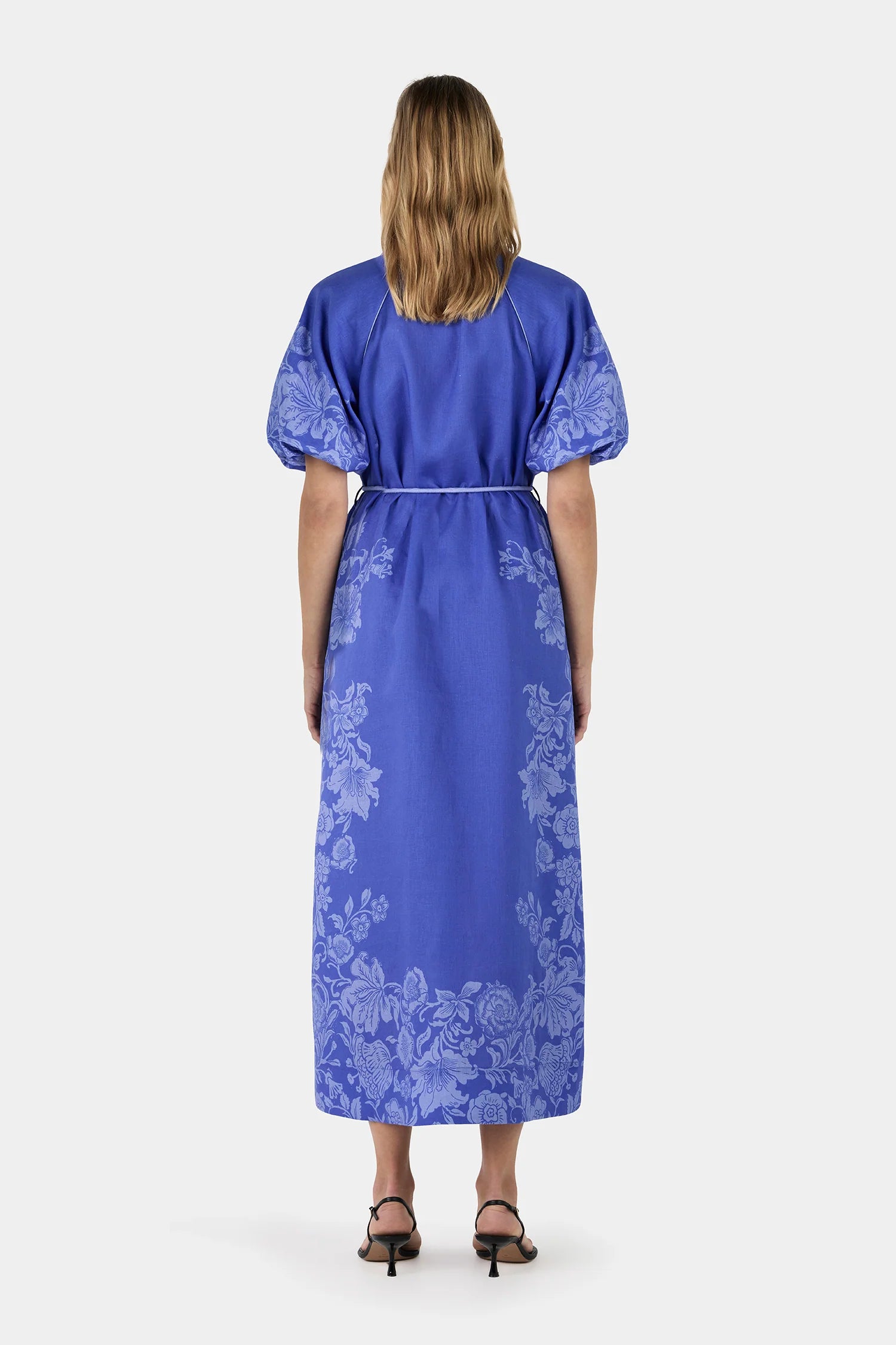 HANSEN & GRETAL Brioni Midi Dress BAJA BLOOM