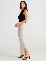 BRAVE & TRUE Dazzle Skirt CHAMPAGNE