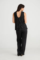 BRAVE & TRUE Show Stopper Top BLACK