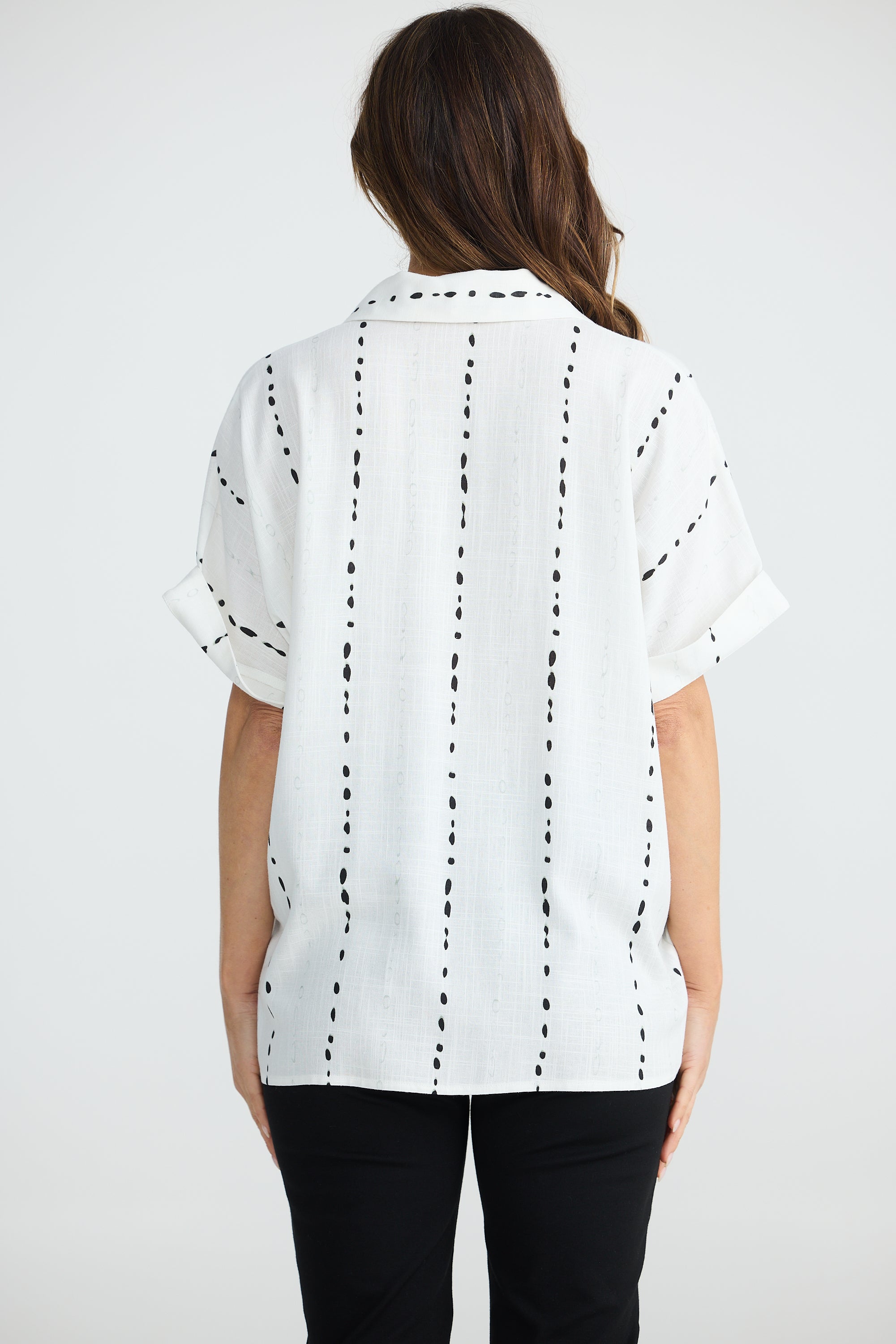 BRAVE & TRUE Alice Shirt BLURRED LINES