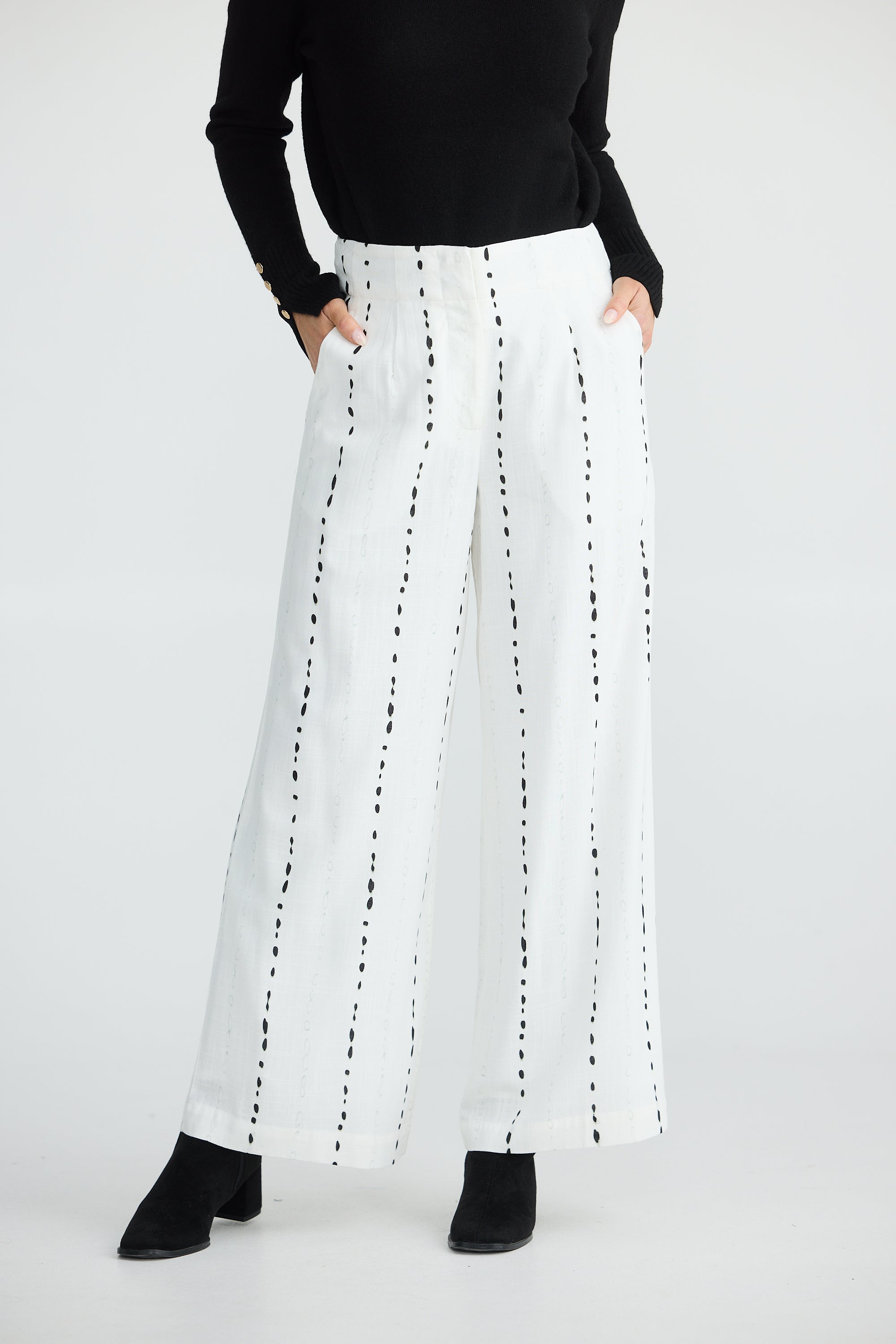 BRAVE & TRUE Dana Pant BLURRED LINES