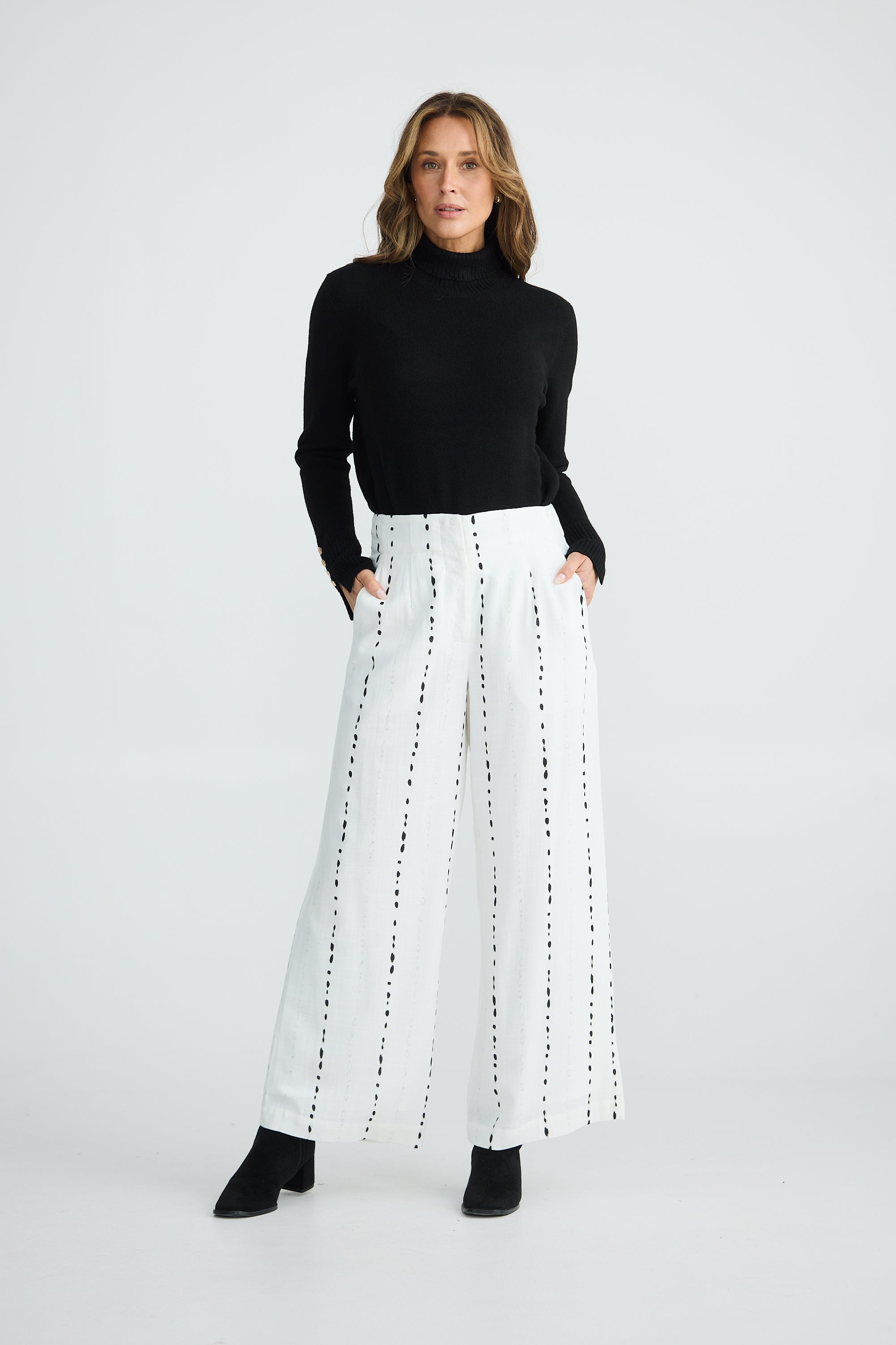 BRAVE & TRUE Dana Pant BLURRED LINES