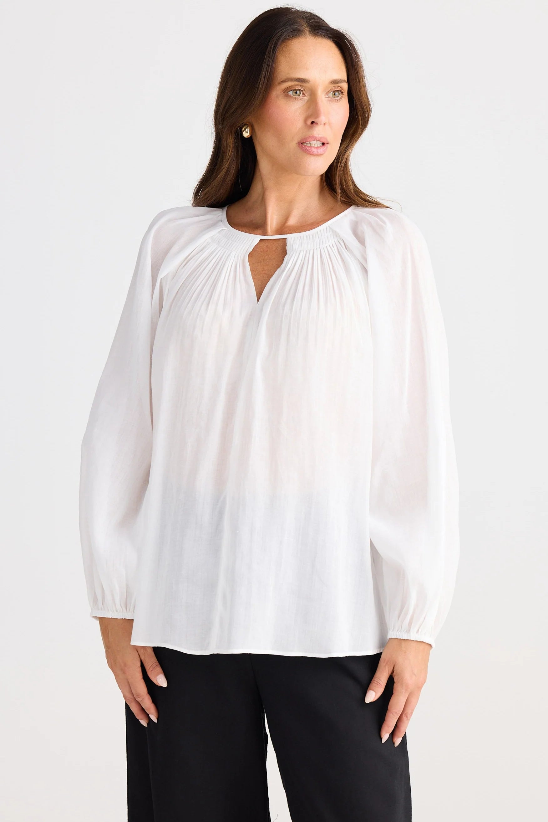 BRAVE & TRUE Raphael Top WHITE