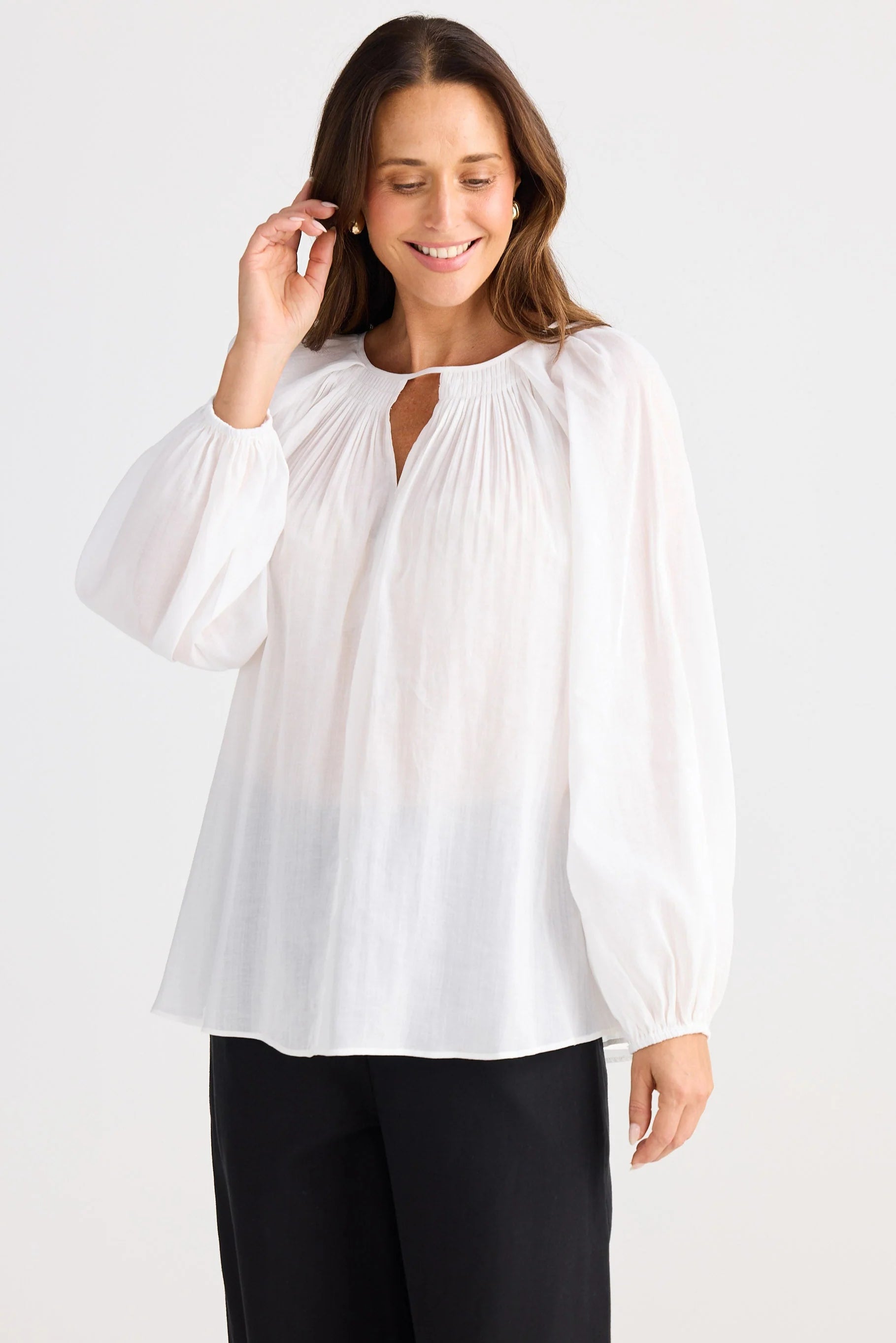 BRAVE & TRUE Raphael Top WHITE