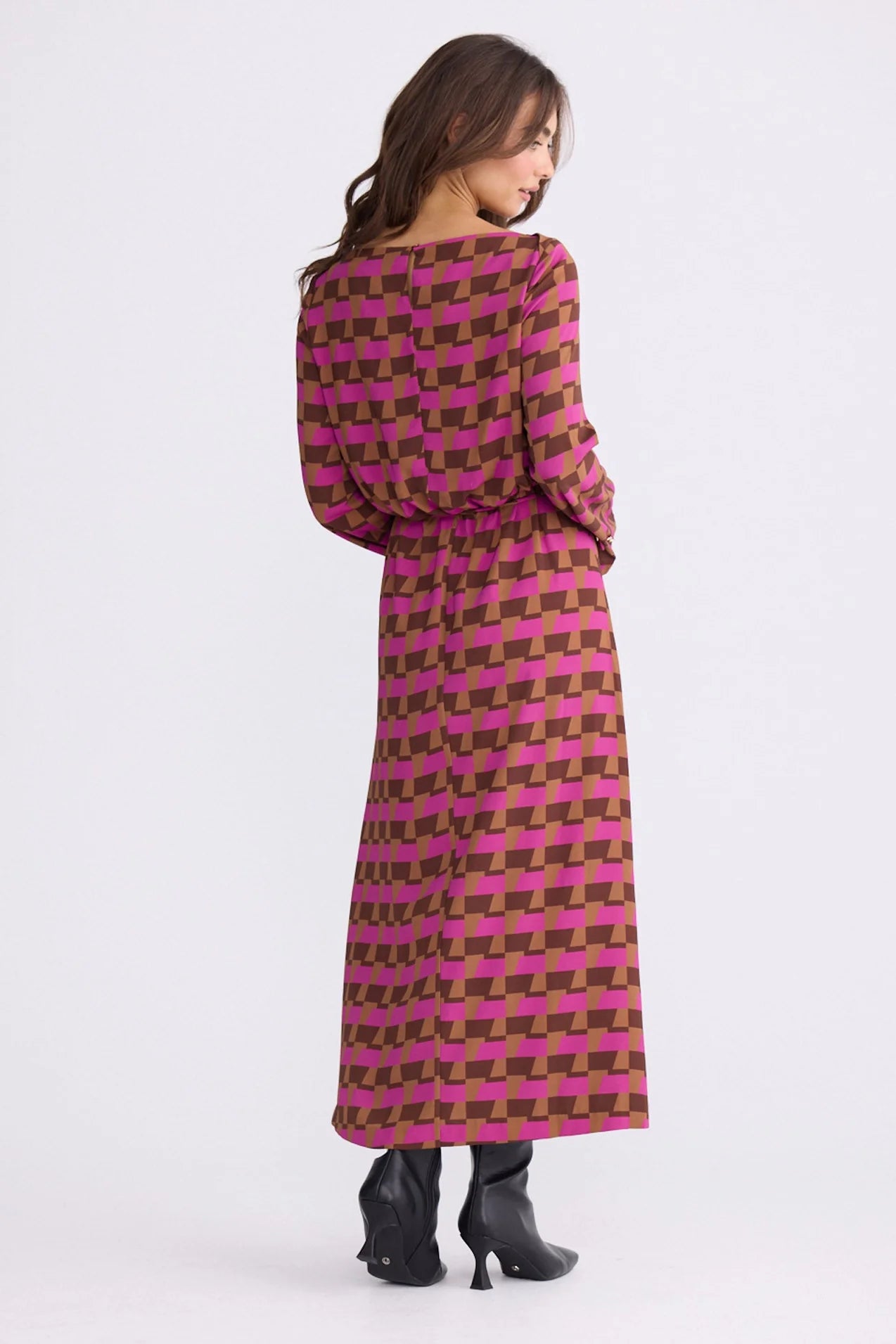 BRAVE & TRUE Kensington Dress GEO PRISM