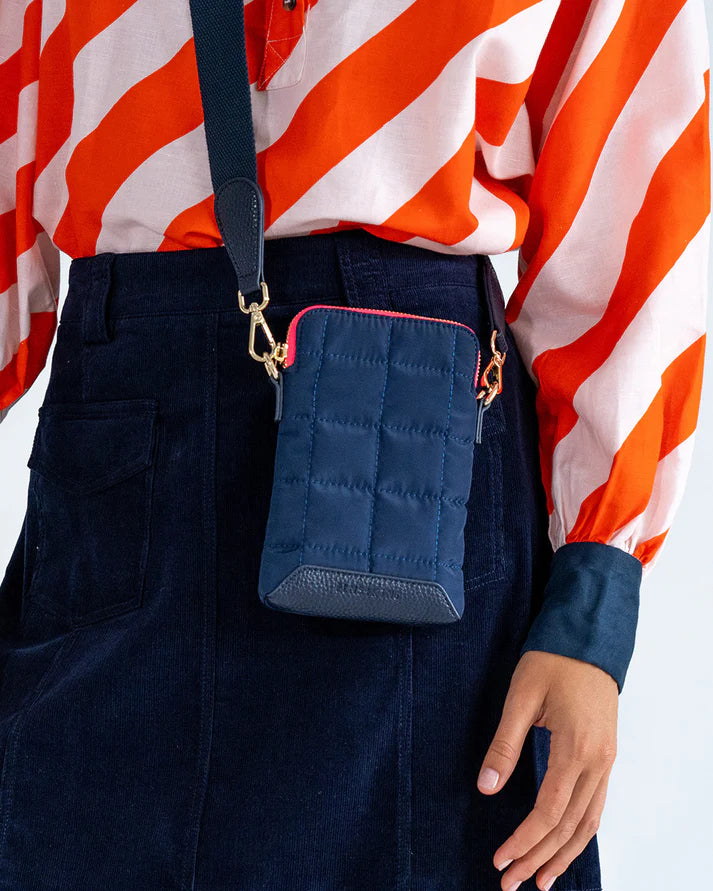 ELMS + KING Baker Phone Bag FRENCH NAVY