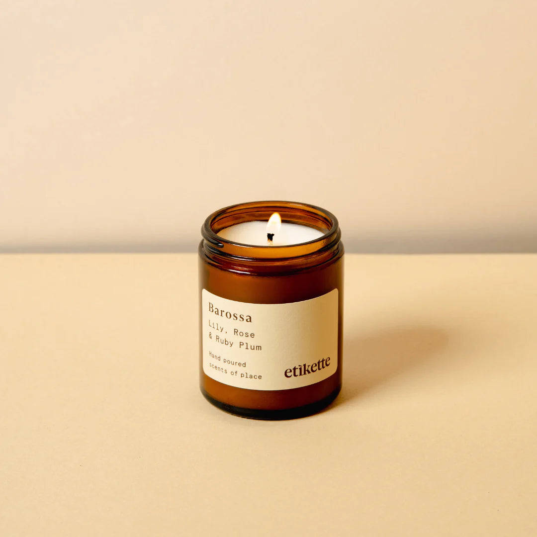 ETIKETTE Double Wick Candle BAROSSA