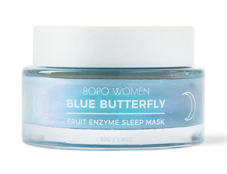 BOPO Blue Butterfly Sleep Mask