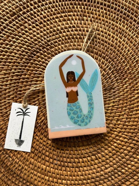 SUE FANTINI Small Arch Tile BLUE