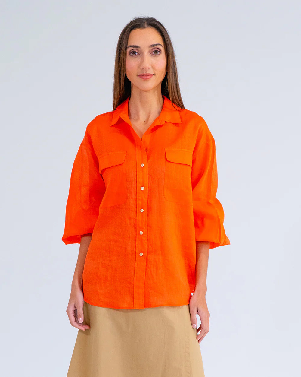 AM Bobbie Shirt TANGERINE