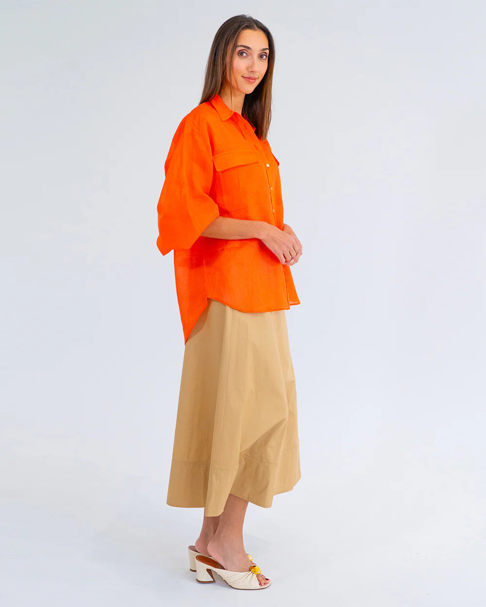 AM Bobbie Shirt TANGERINE