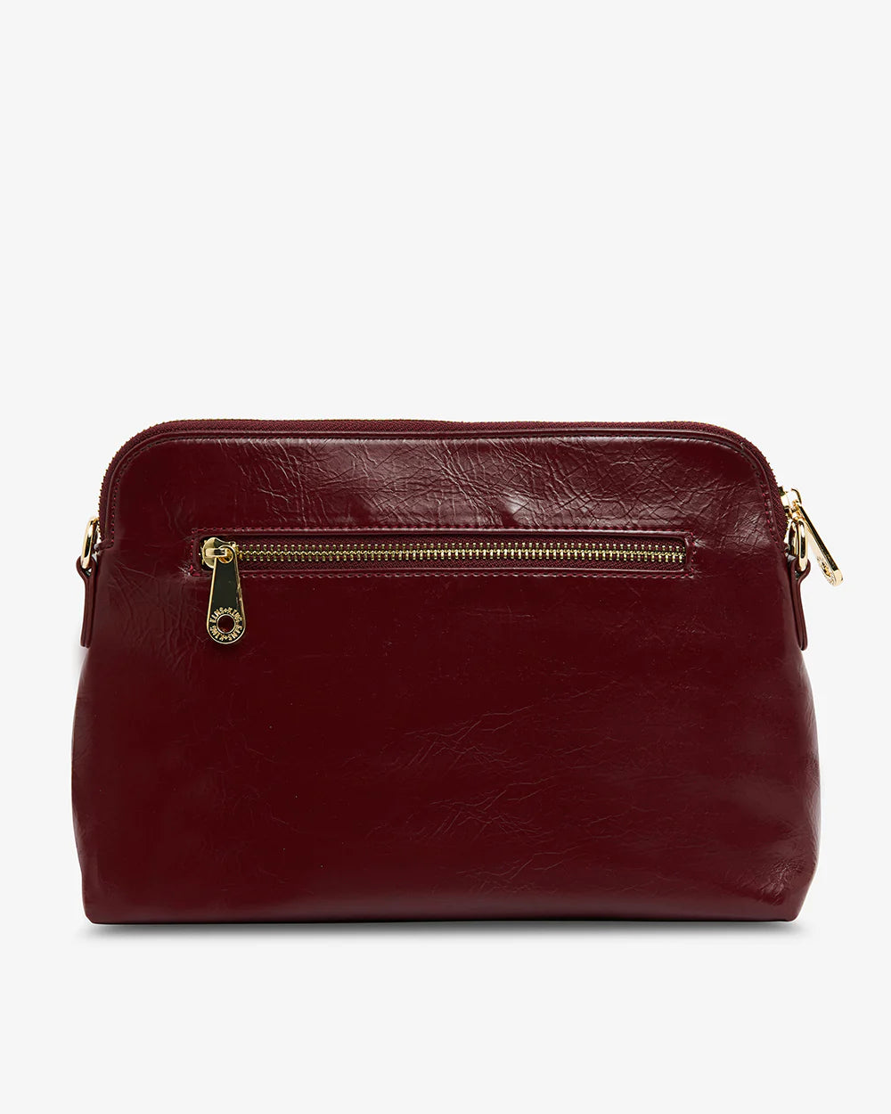 Elms & King Burbank LARGE BURGUNDY CRINKLE