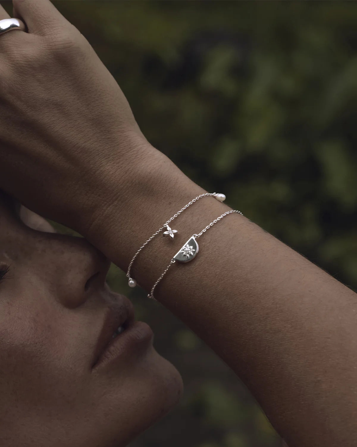 By Charlotte Lotus Bracelet SILVER