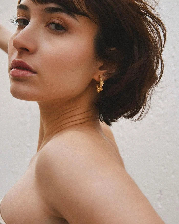 AGAPEE Kepos Earrings GOLD