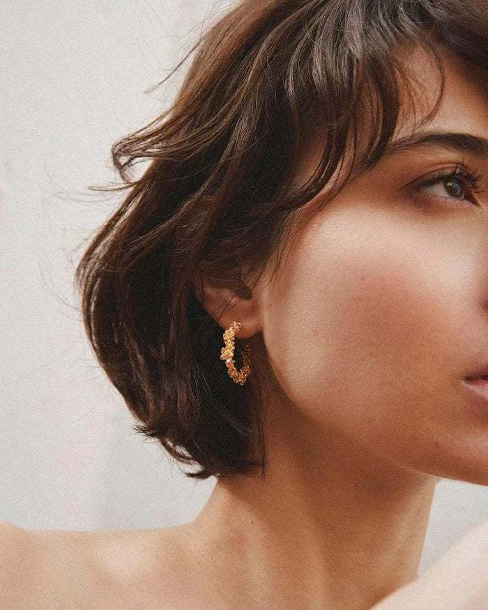 AGAPEE Kepos Earrings GOLD