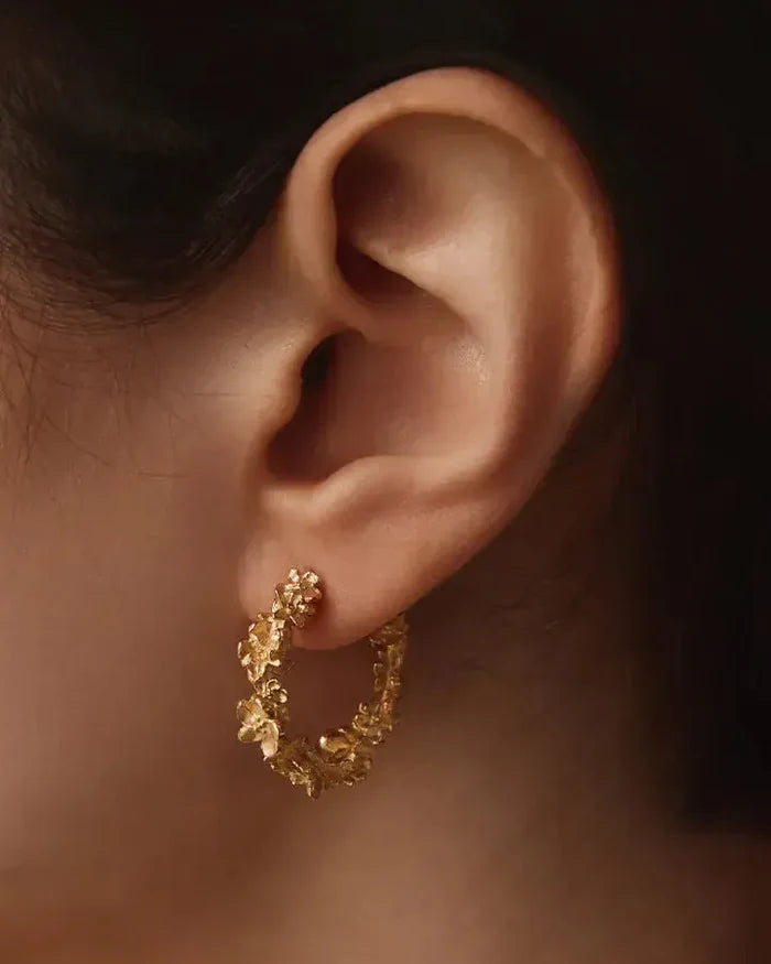 AGAPEE Kepos Earrings GOLD