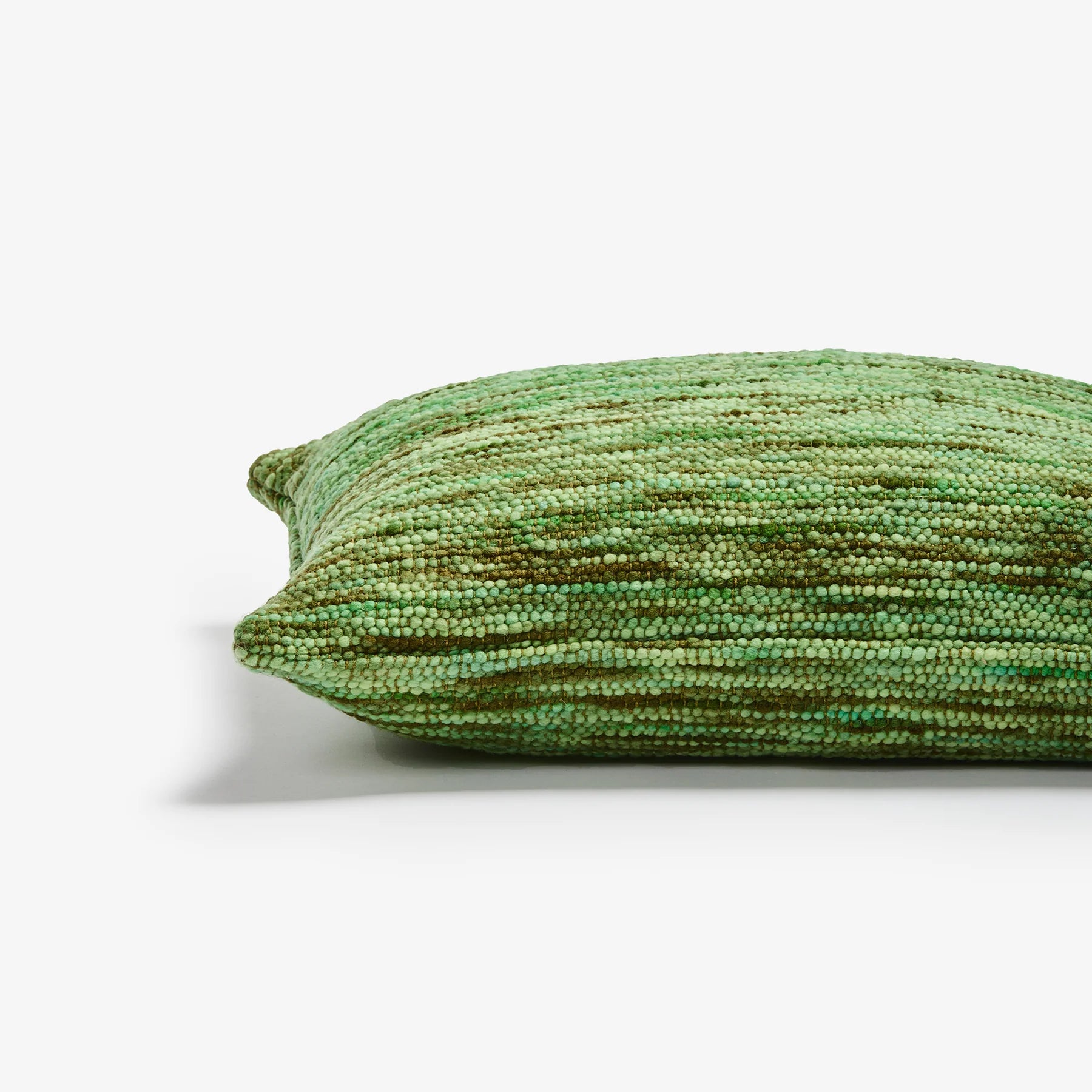 Bonnie & Neil Wool Marle Cushion 40x60cm EMERALD