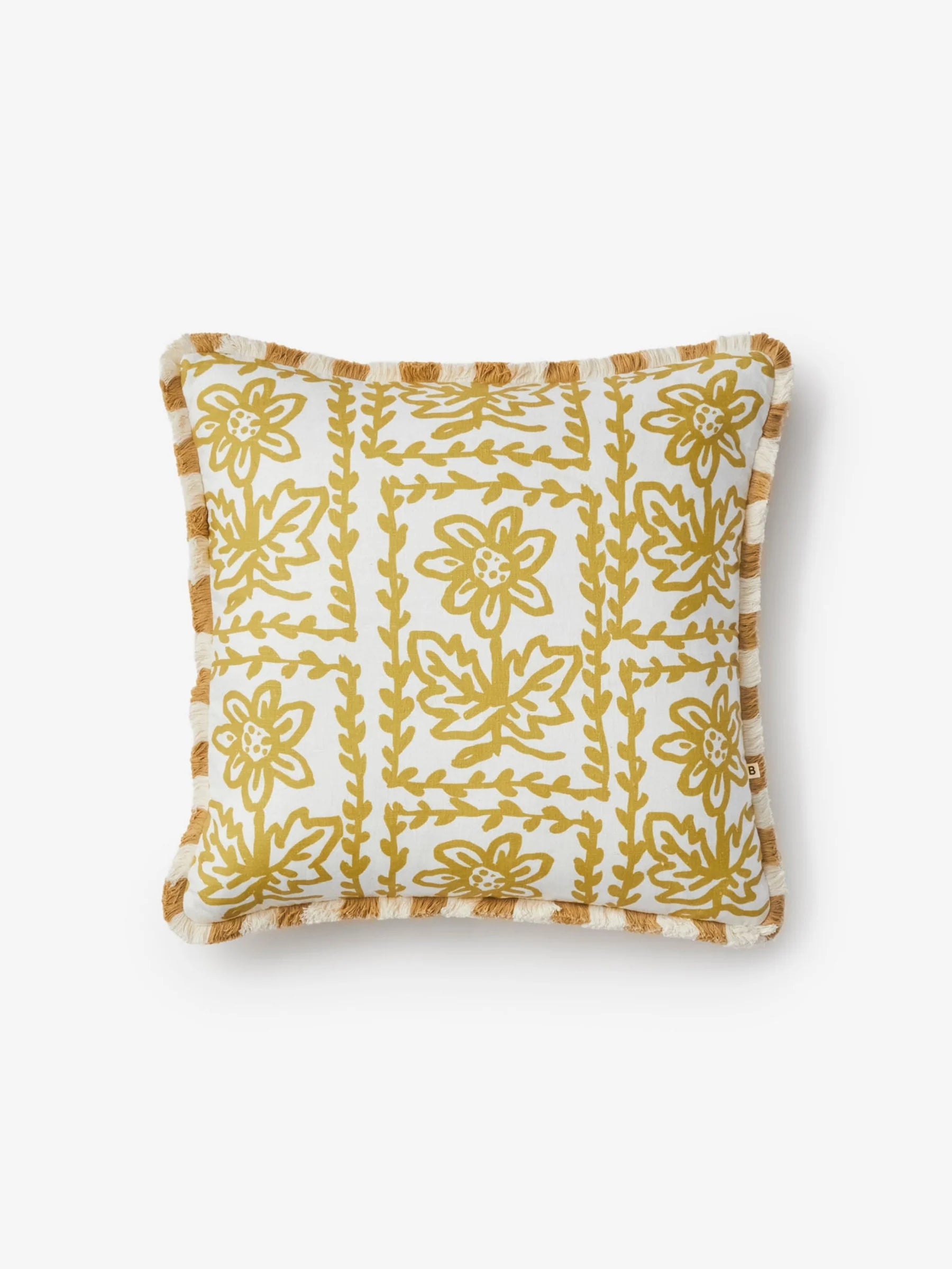 Bonnie & Neil Daisy Yellow Cushion 50CM