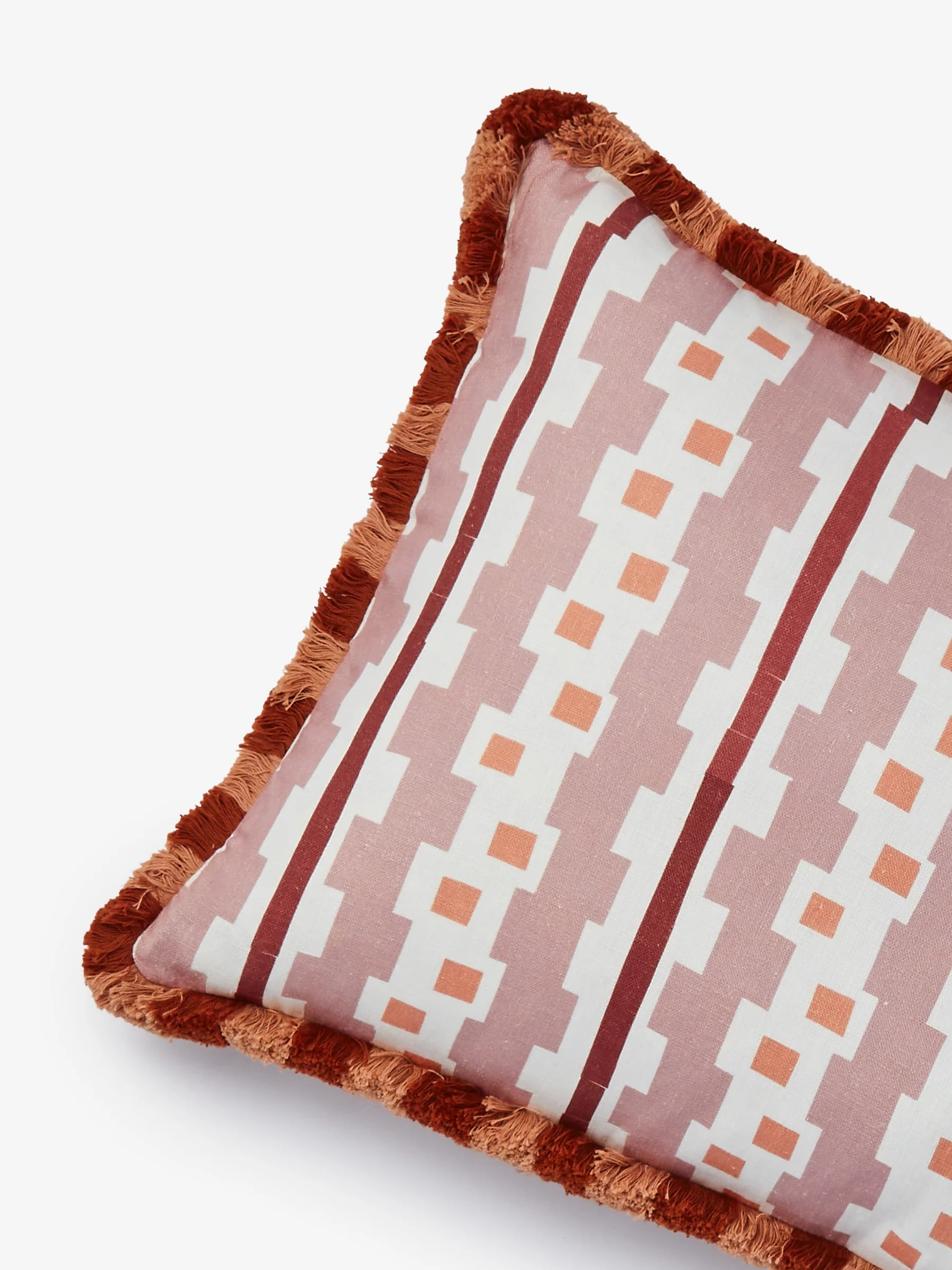 Bonnie & Neil Bauhaus Buff Cushion 60 x 40cm