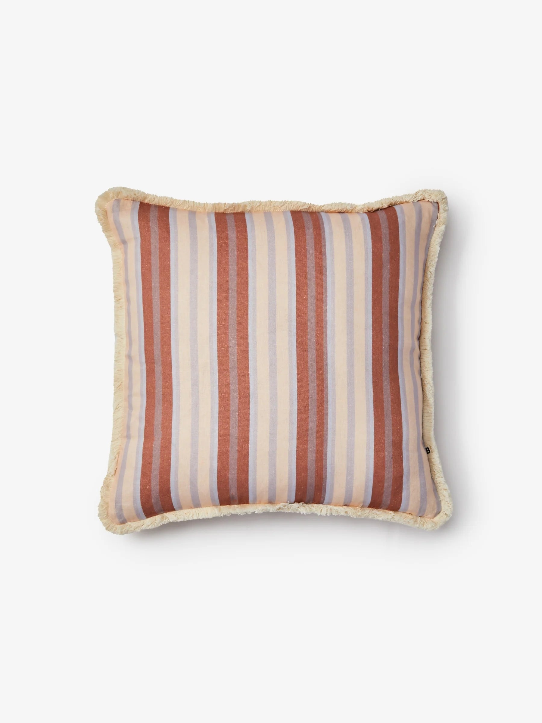 Bonnie & Neil Suiting Stripe Cushion Coralie 50cm