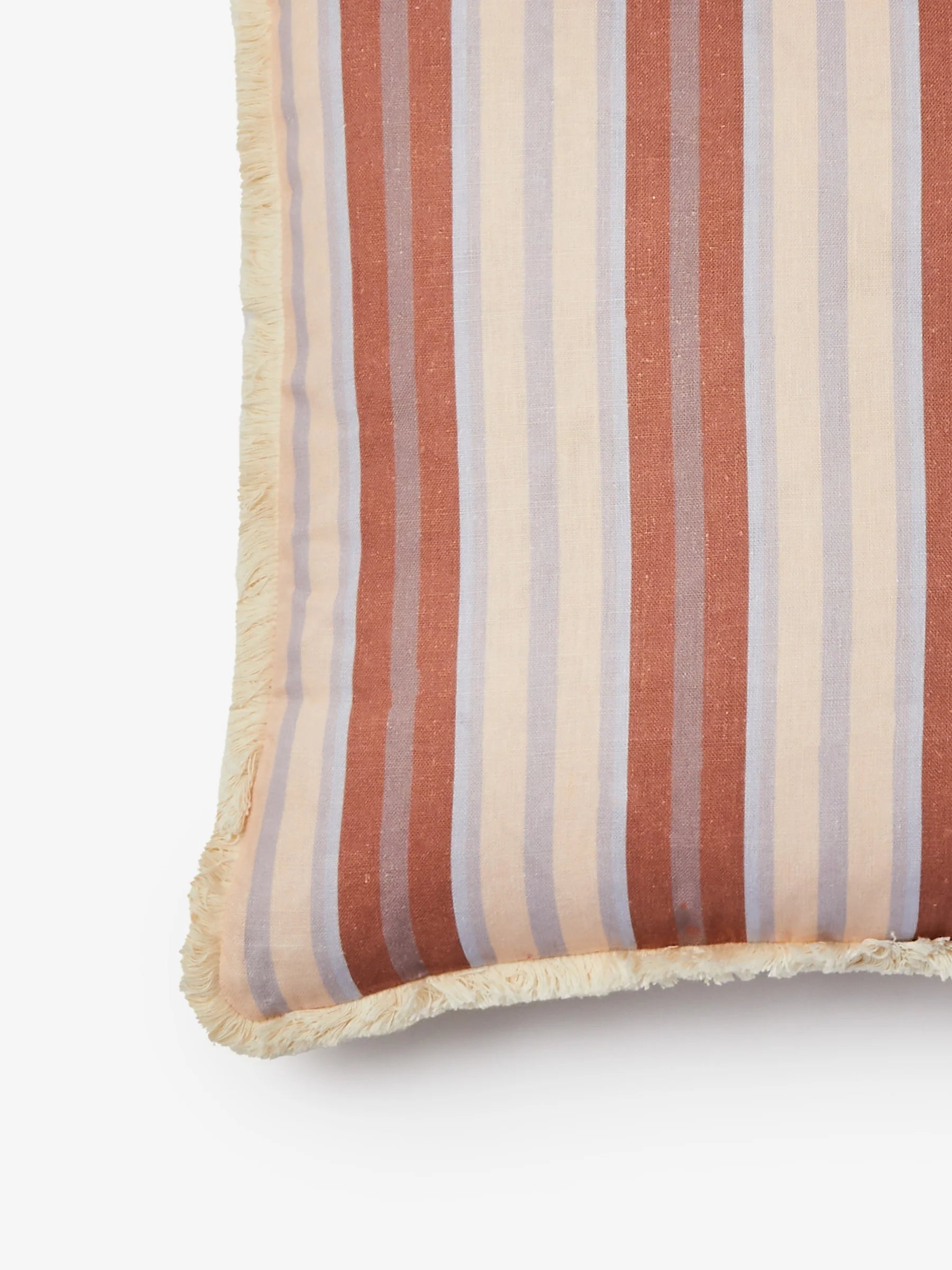 Bonnie & Neil Suiting Stripe Cushion Coralie 50cm
