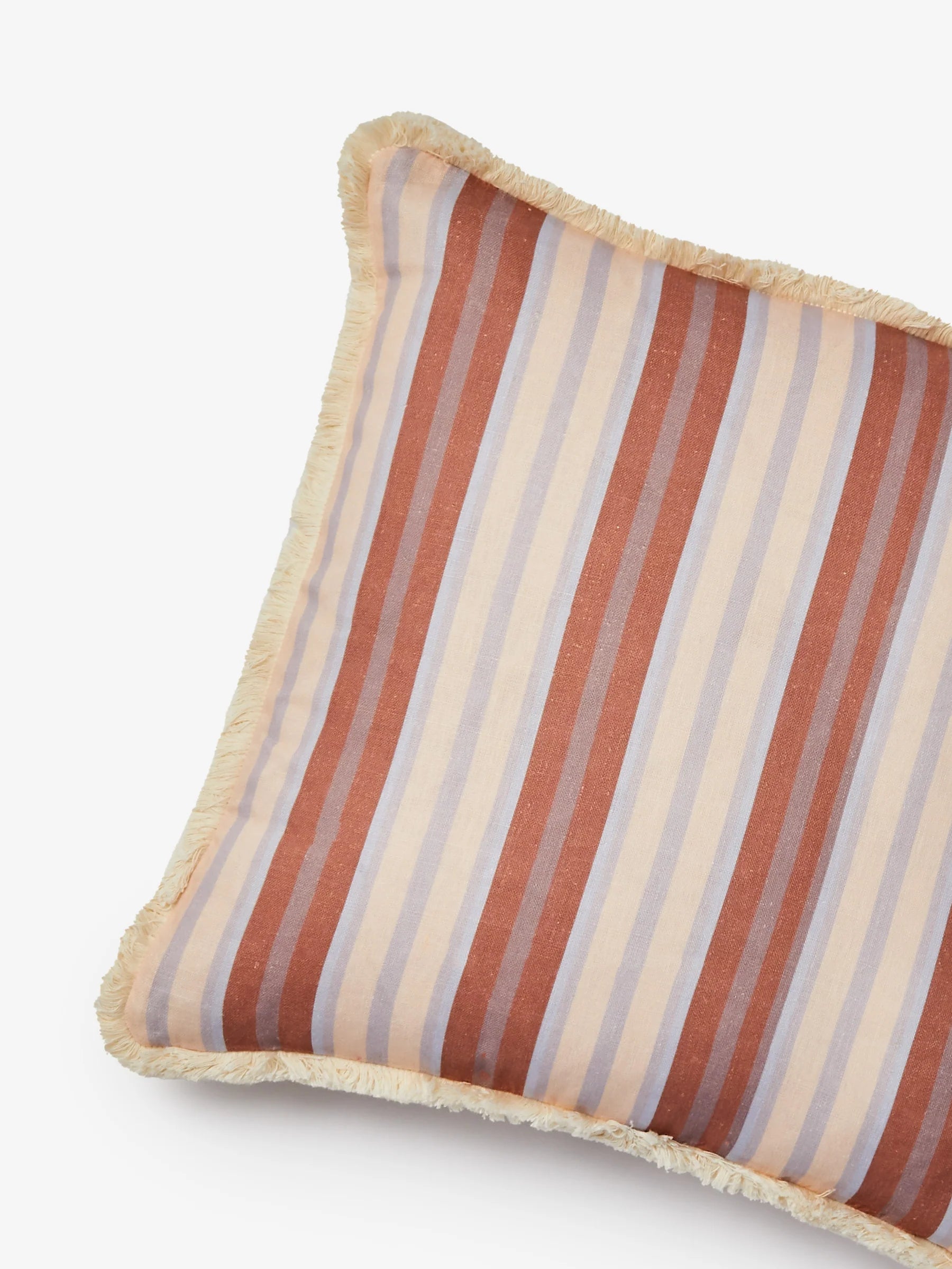 Bonnie & Neil Suiting Stripe Cushion Coralie 50cm
