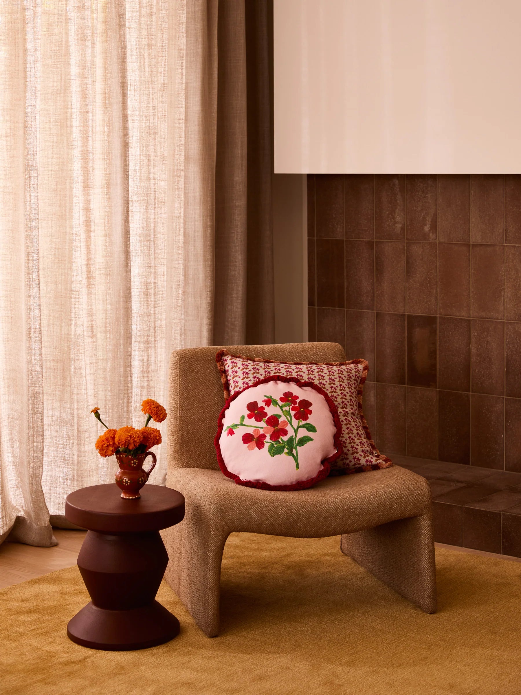 Bonnie & Neil Petite Madeline Cushion 50cm