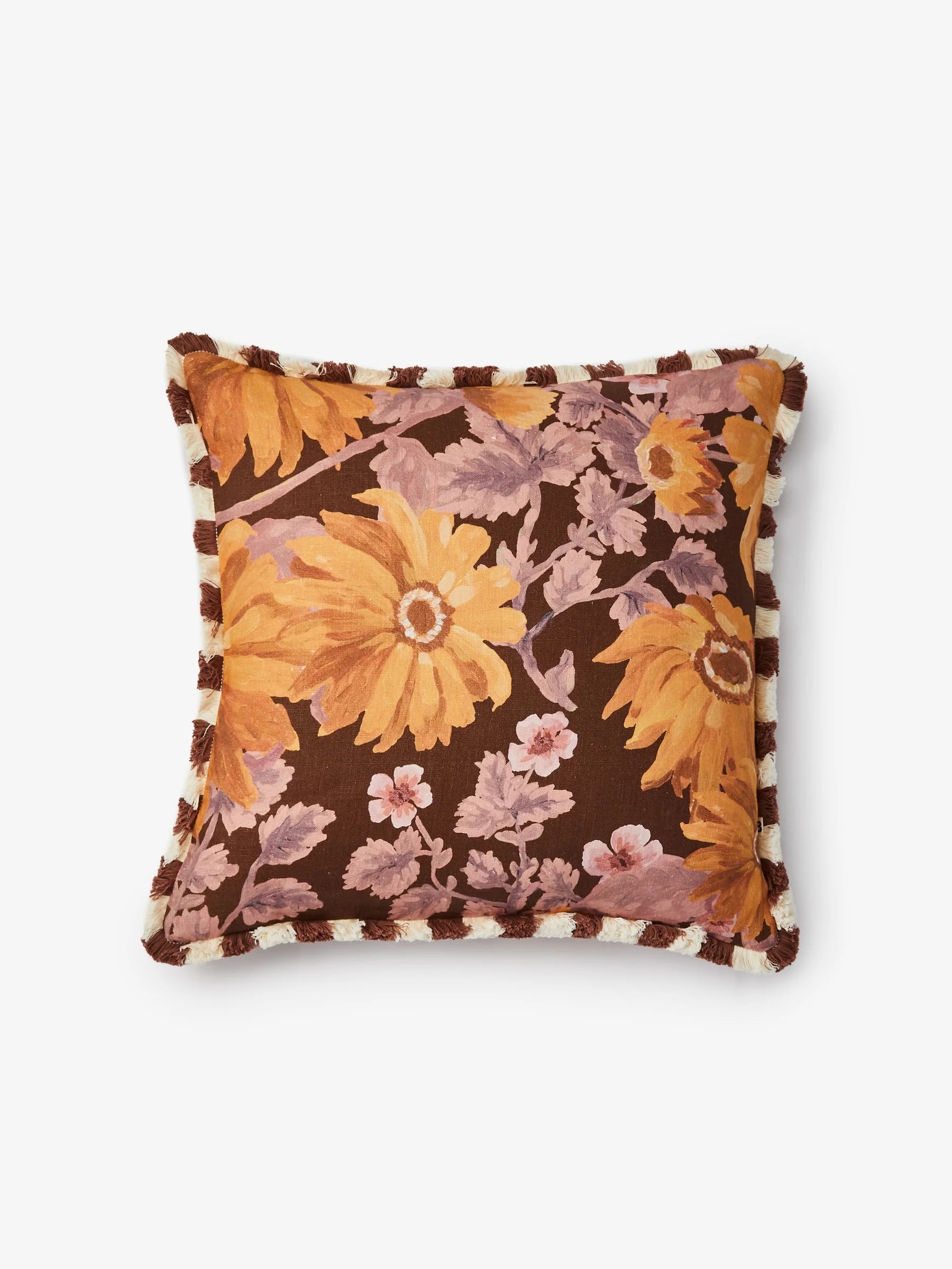 Bonnie & Neil Marigold Cushion Amber 50cm