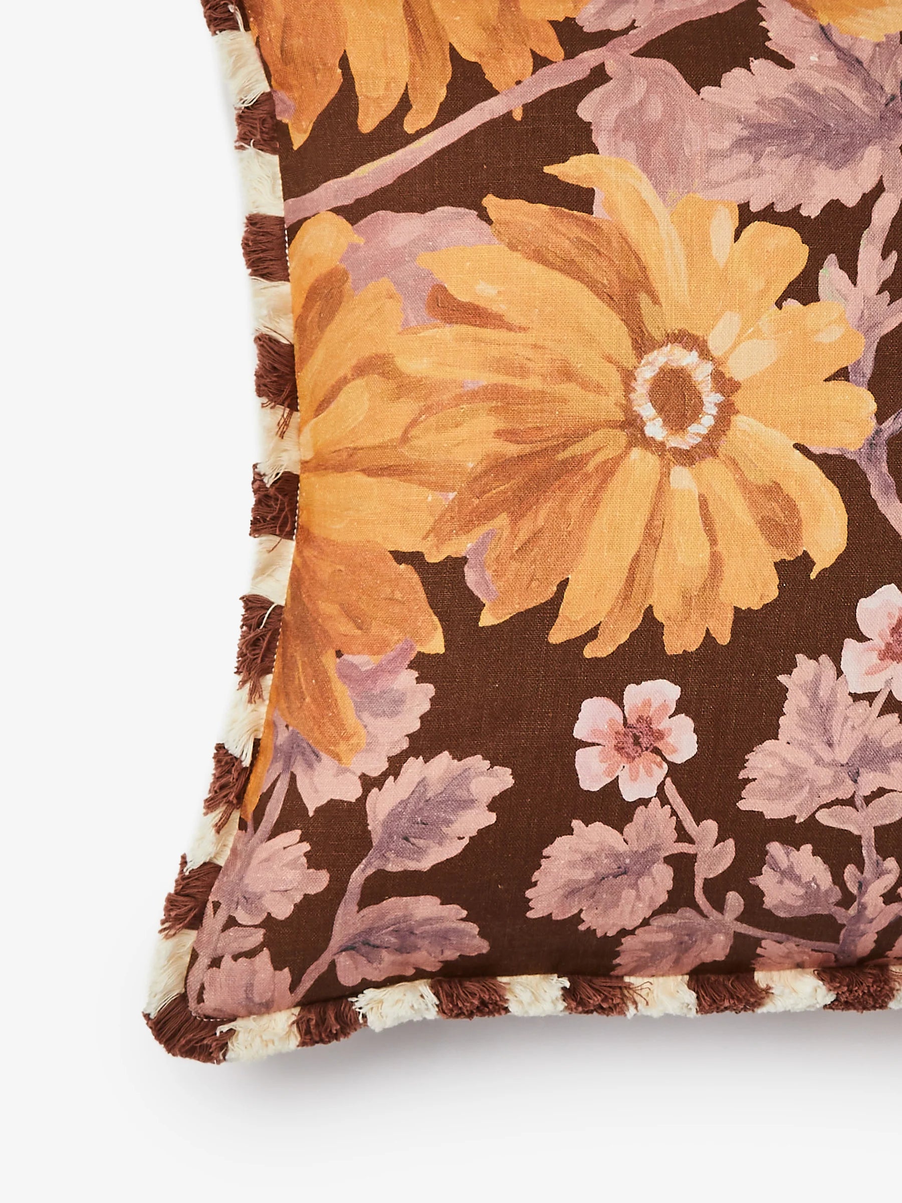 Bonnie & Neil Marigold Cushion Amber 50cm