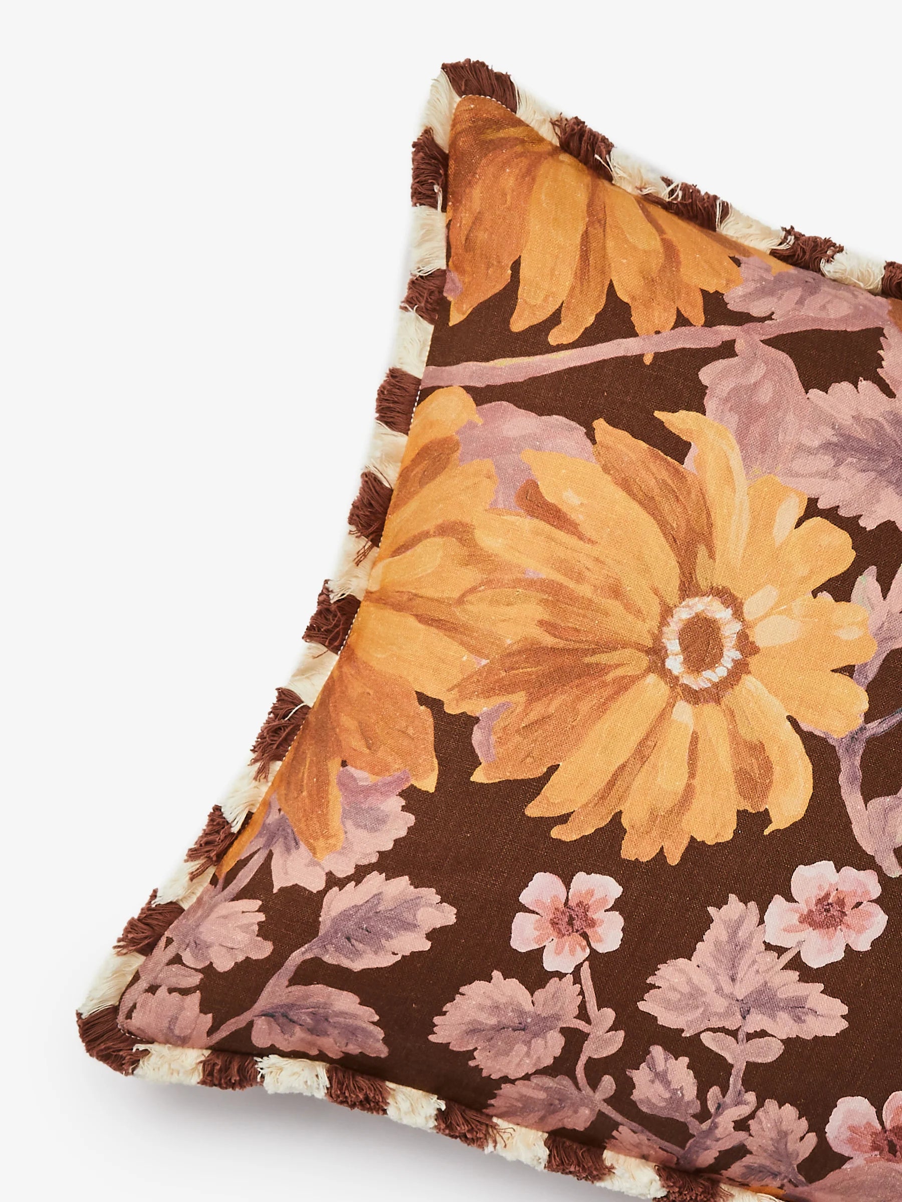 Bonnie & Neil Marigold Cushion Amber 50cm