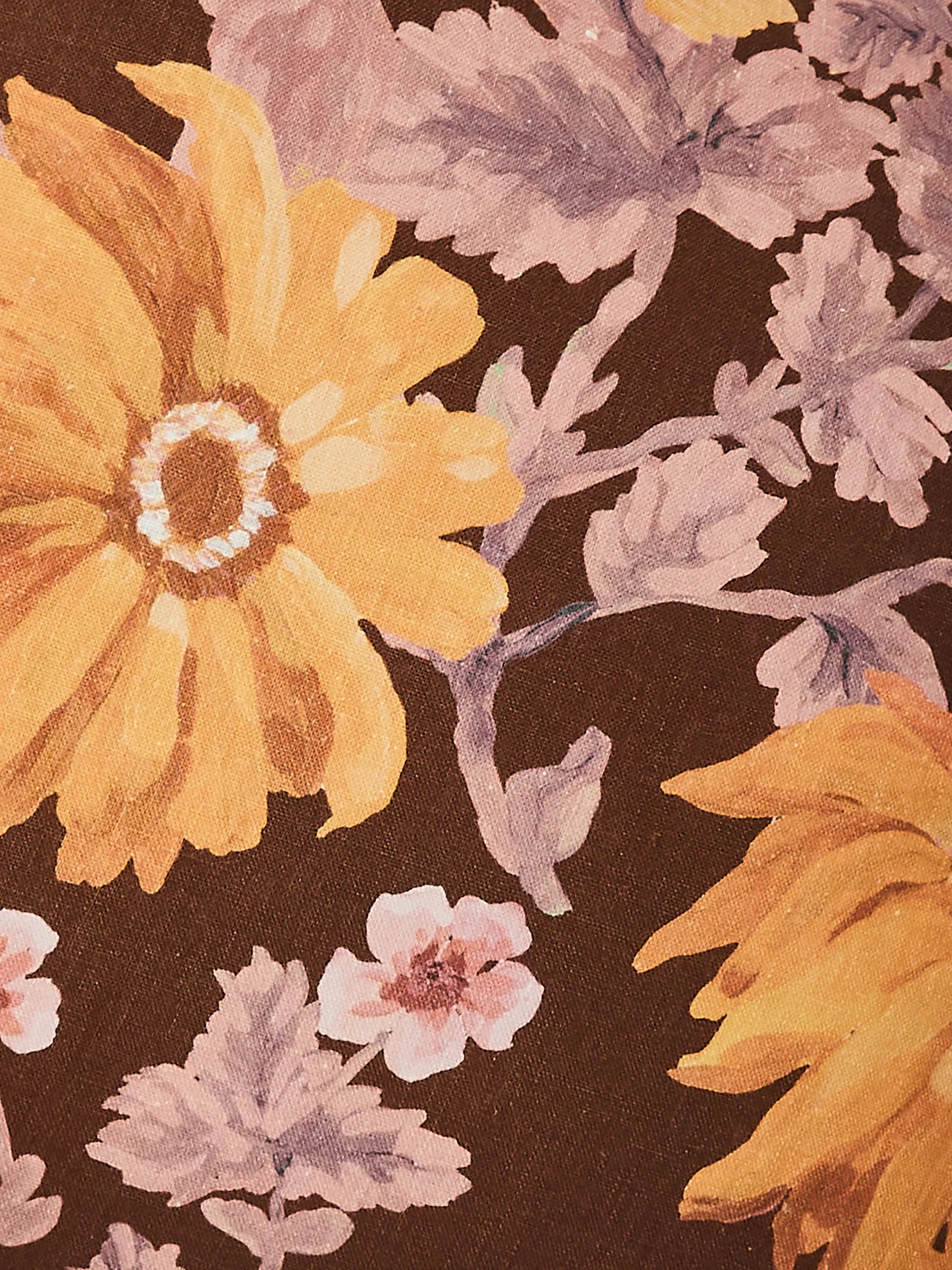 Bonnie & Neil Marigold Cushion Amber 50cm