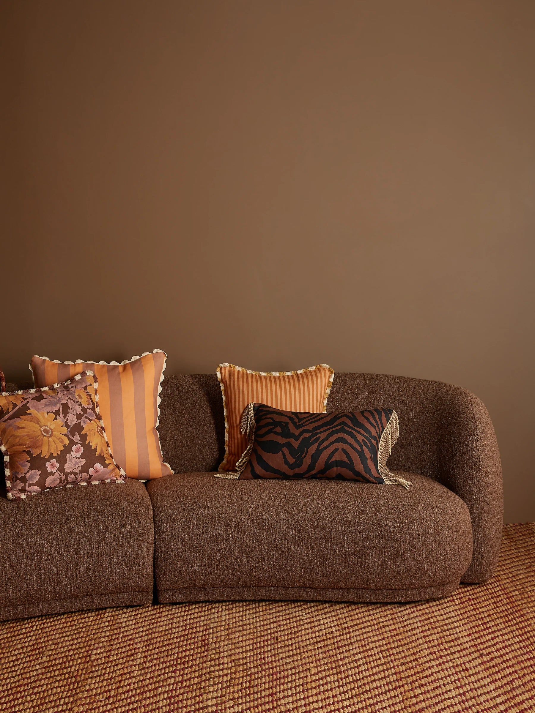 Bonnie & Neil Marigold Cushion Amber 50cm