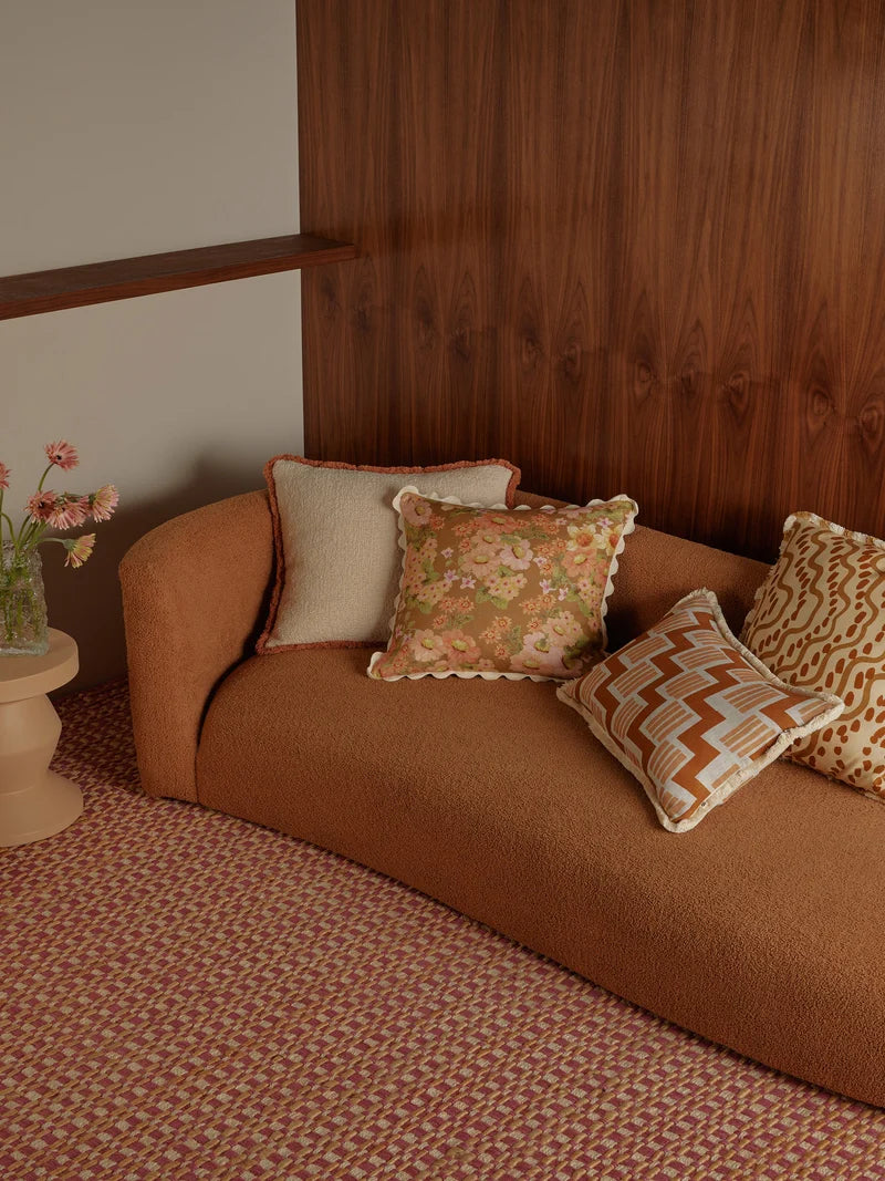 Bonnie & Neil Buttercup Cushion Wheat 50cm