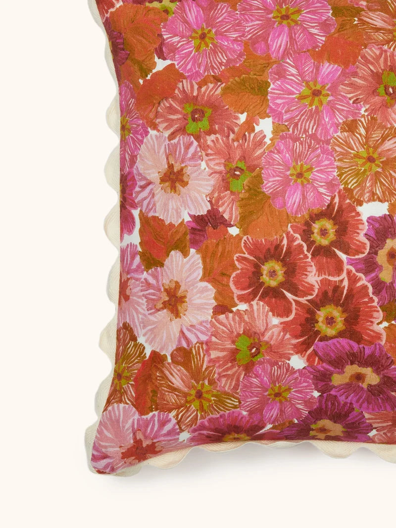 Bonnie & Neil Primrose Cushion Pink 50cm