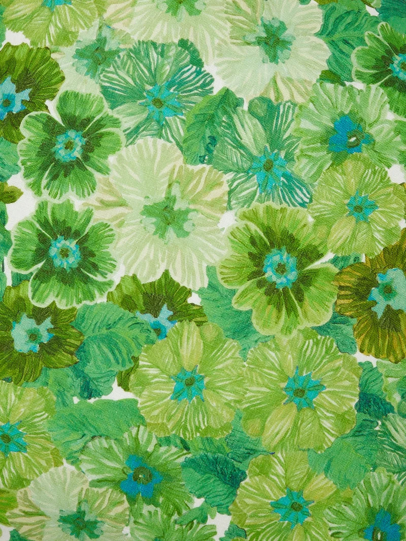 Bonnie & Neil Primrose Cushion Green 50cm