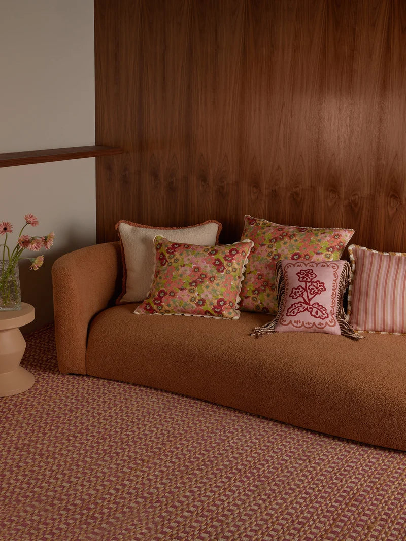 Bonnie & Neil Primrose Cushion SUNSET 60cm