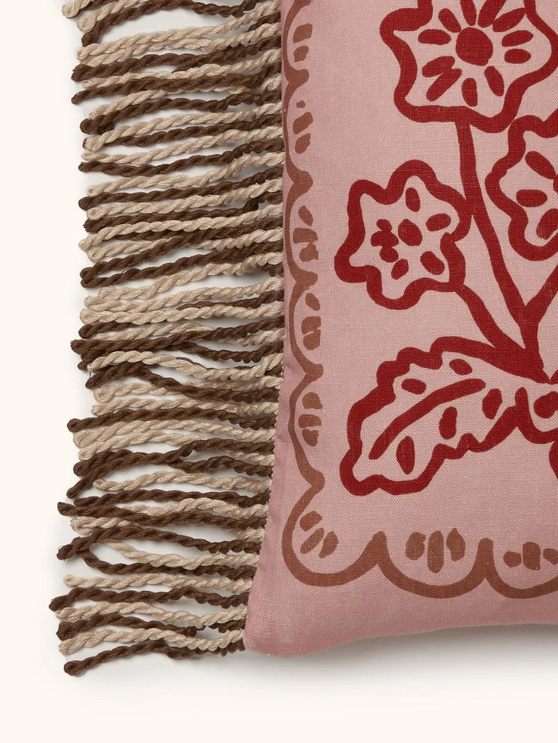 Bonnie & Neil Martine Mini Cushion BUFF 30 x 40cm