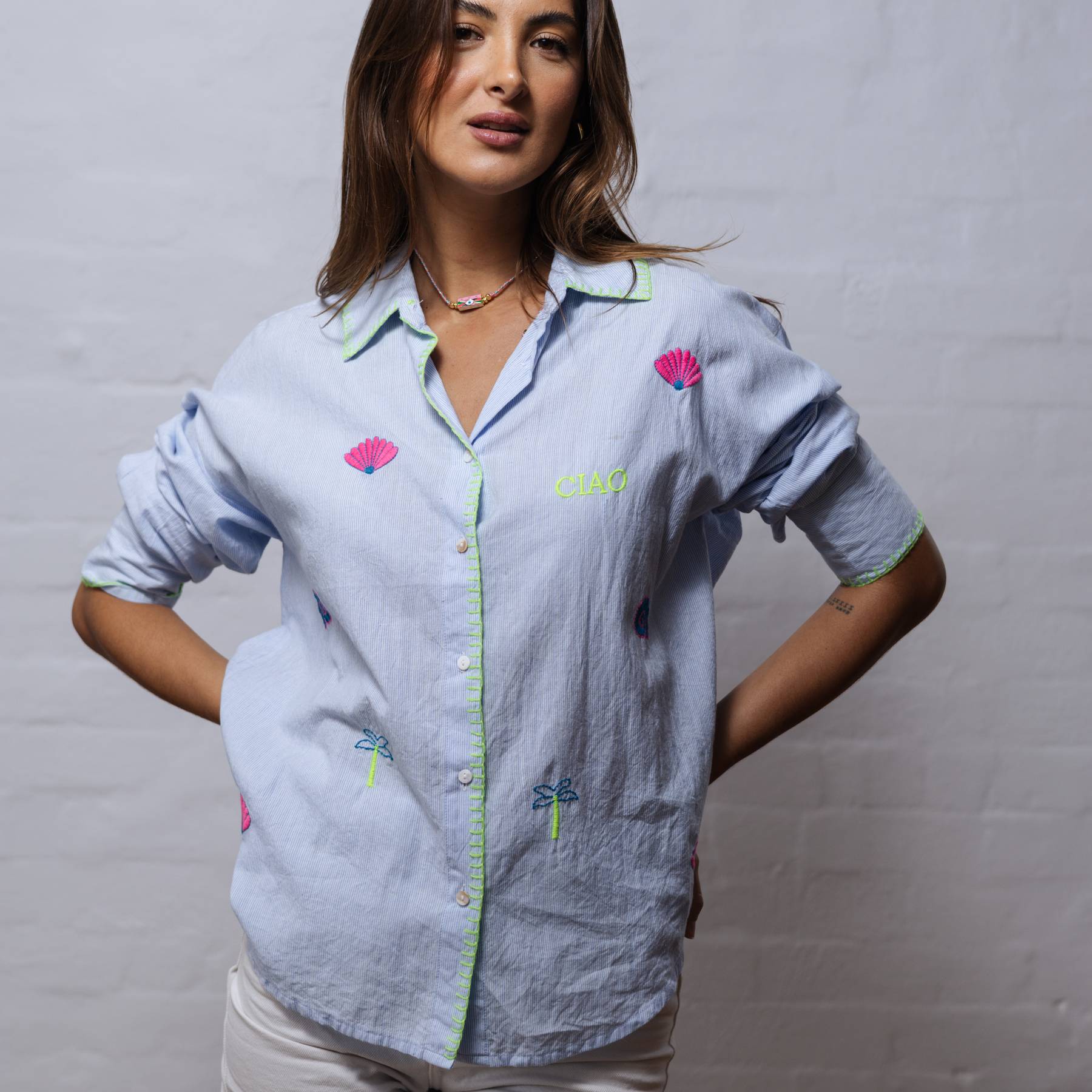 La Dolce Vita Shirt Blue