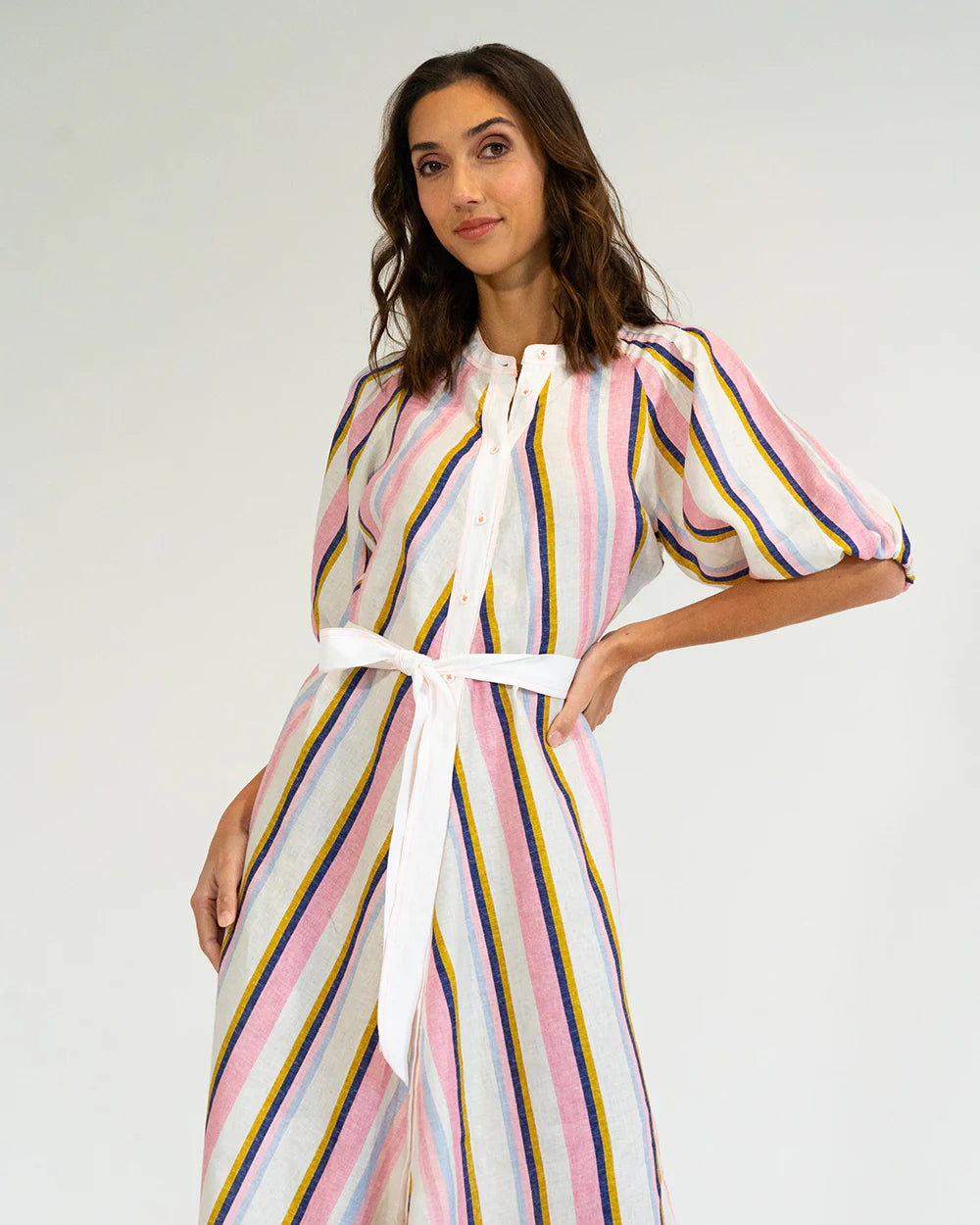 E+K Cannon Dress CATALINA STRIPE