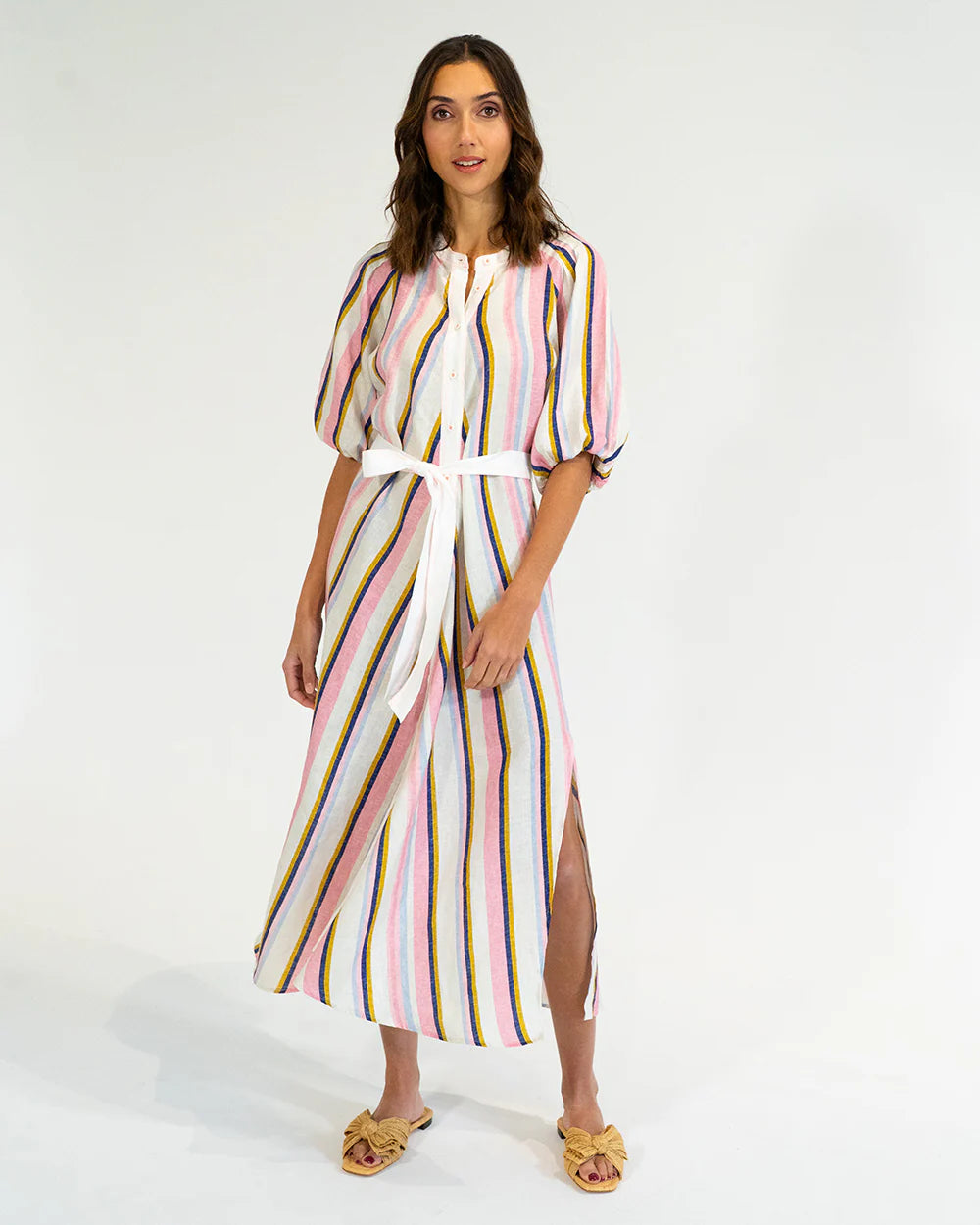 E+K Cannon Dress CATALINA STRIPE