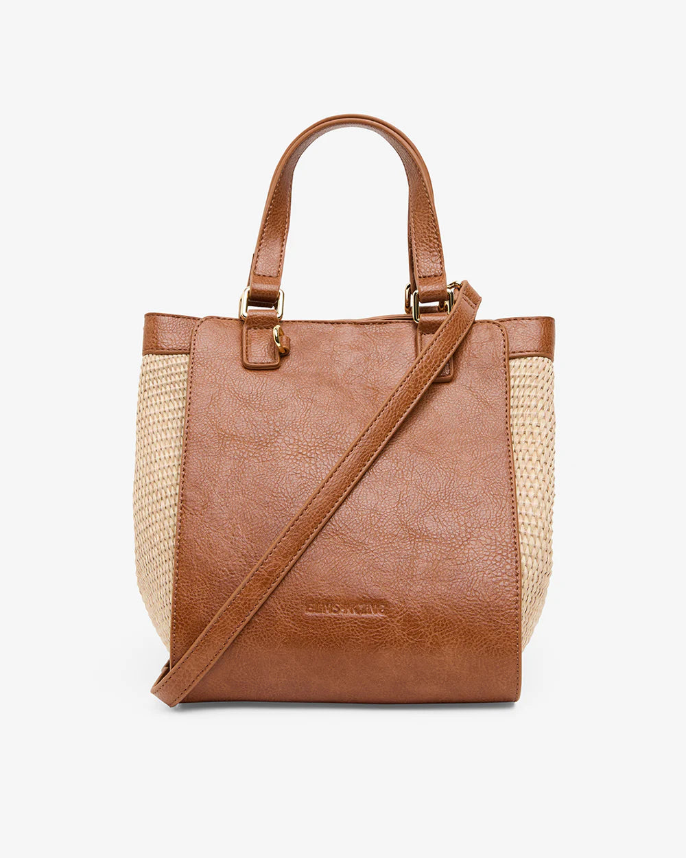 Elms & King Carnegie Tote TAN / NATURAL WEAVE
