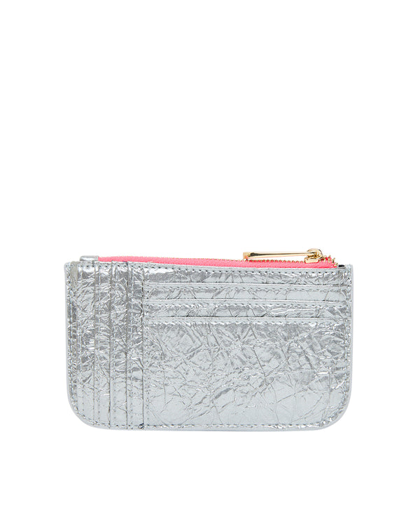 Elms & King Centro Wallet SILVER CRINKLE