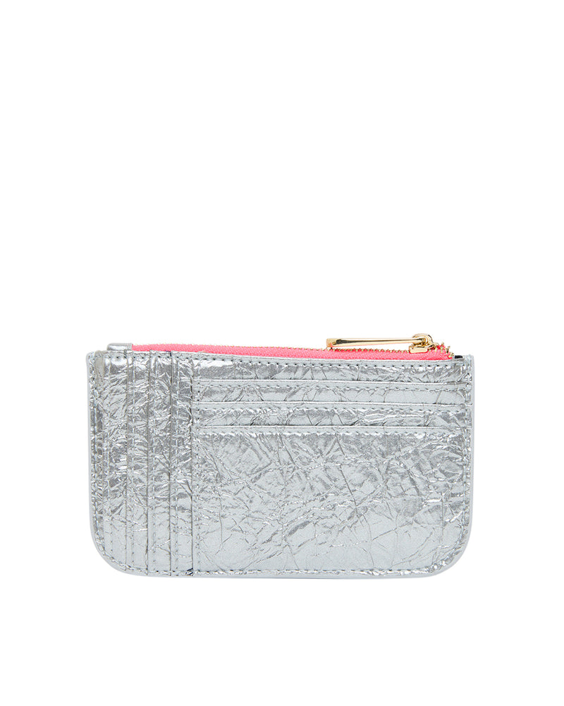 Elms & King Centro Wallet SILVER CRINKLE