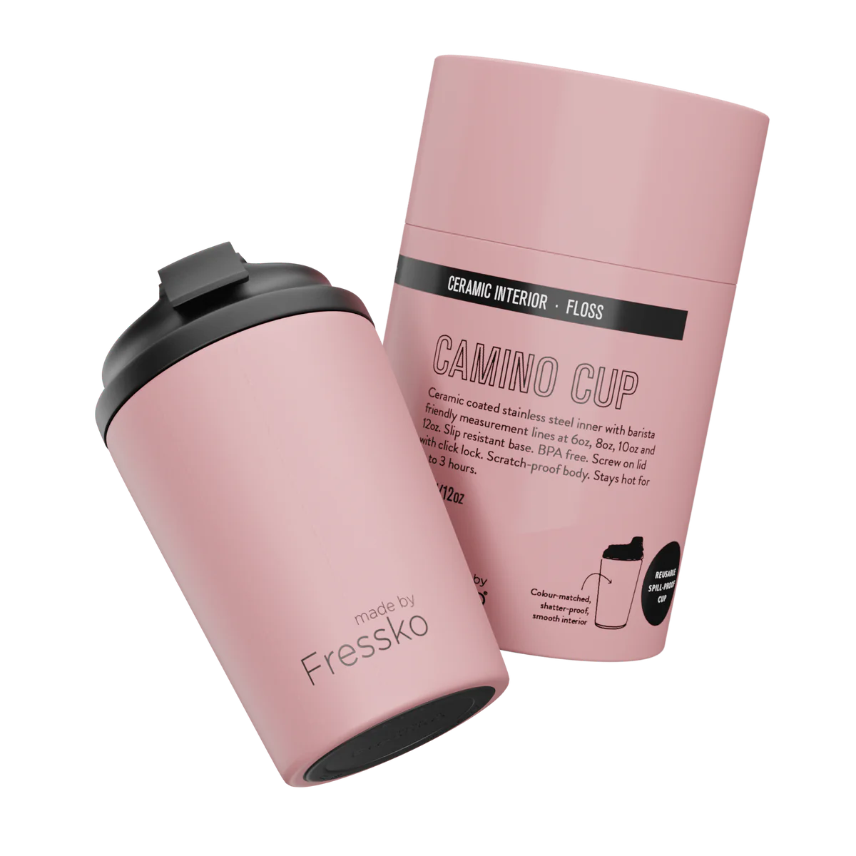 FRESSKO Ceramic Lined Camino Cup FLOSS