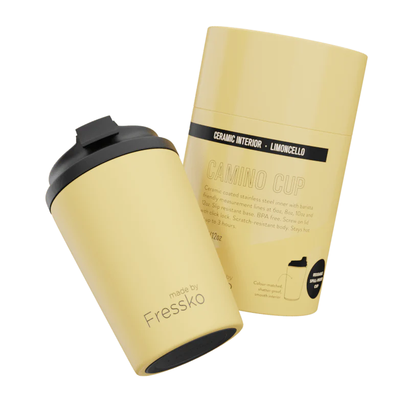 FRESSKO Ceramic Lined Camino Cup LIMONCELLO