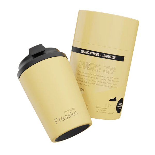 FRESSKO Ceramic Lined Camino Cup LIMONCELLO