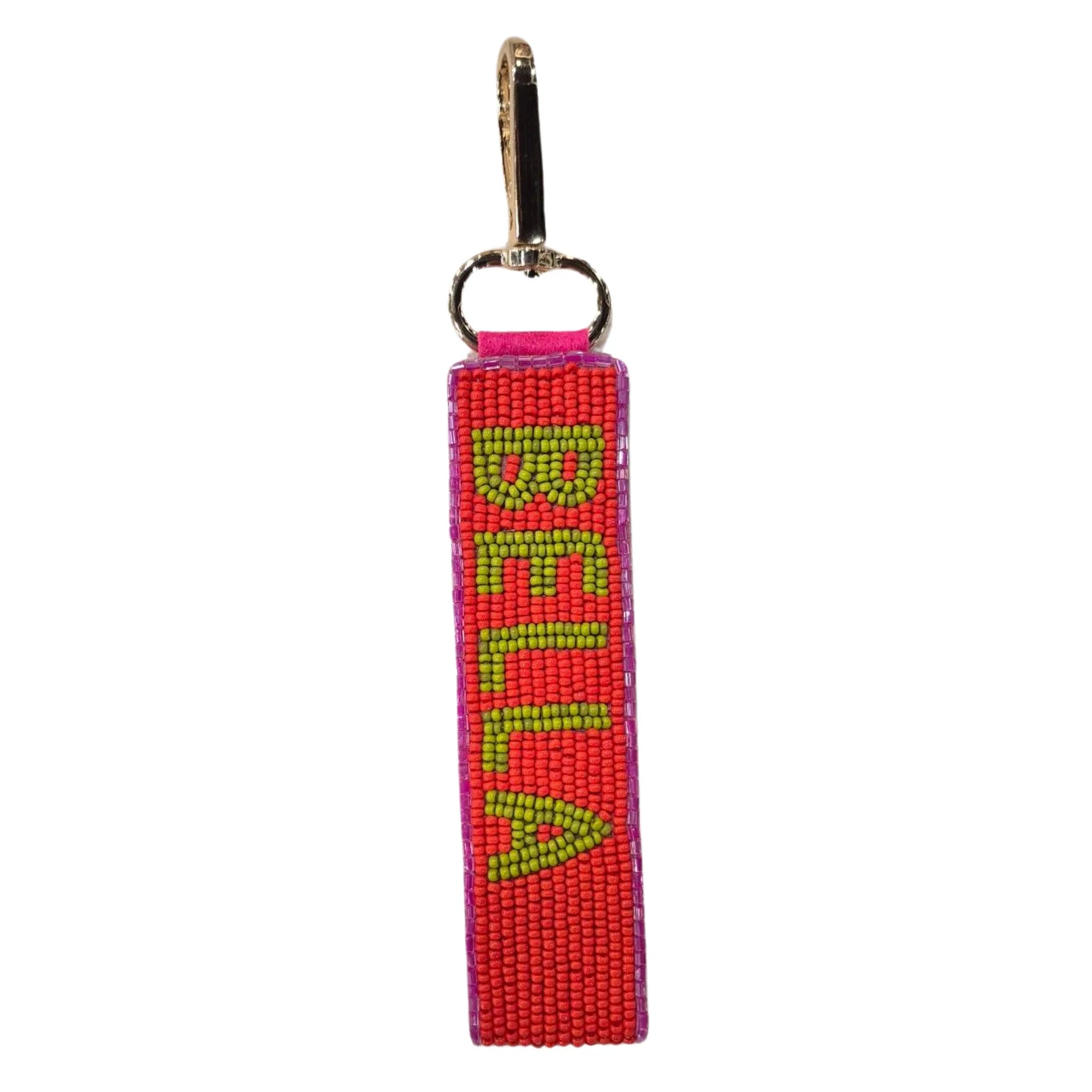 ZODA Ciao Bella Keyring PINK TRIM