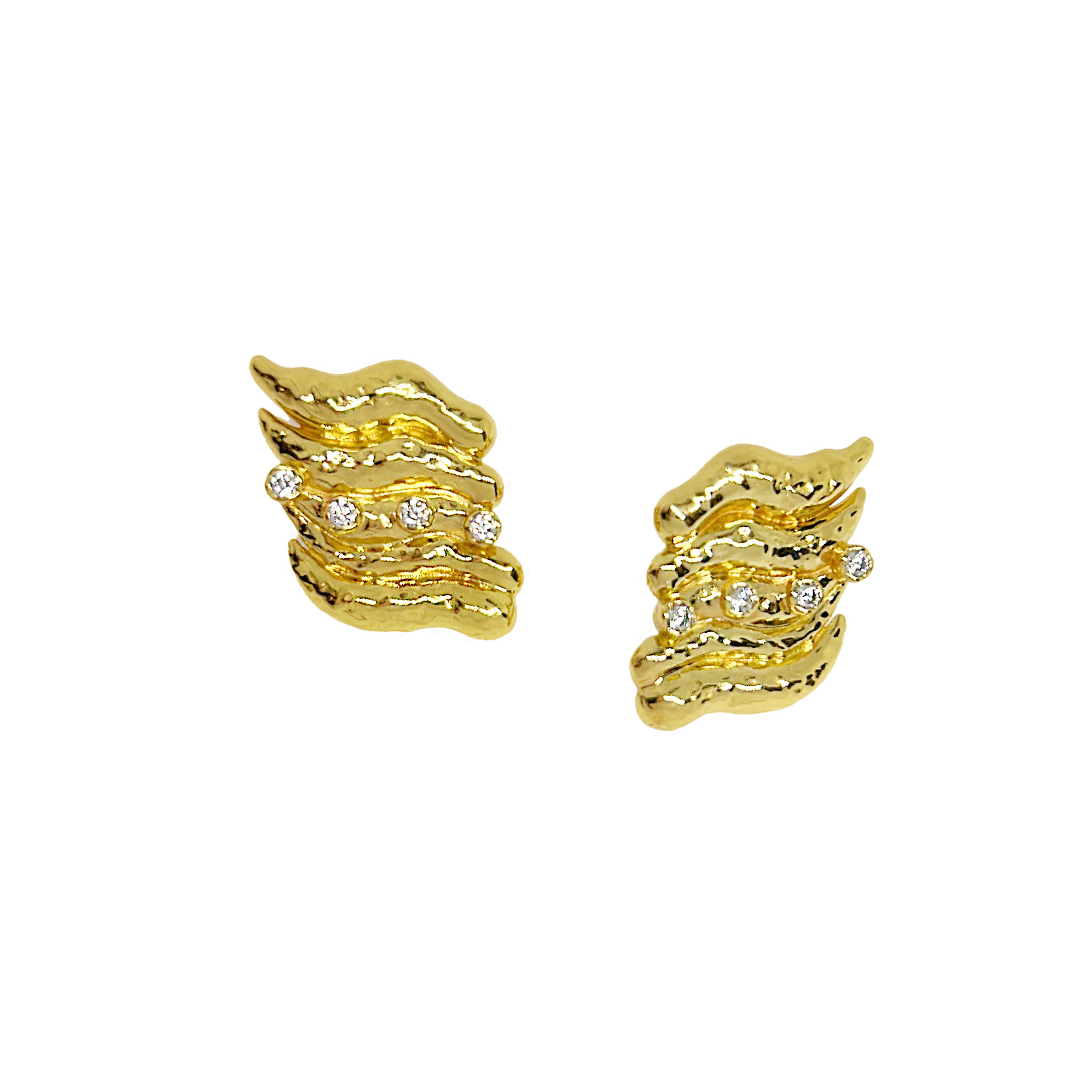 MOUNTAIN & MOON Demi Earrings GOLD