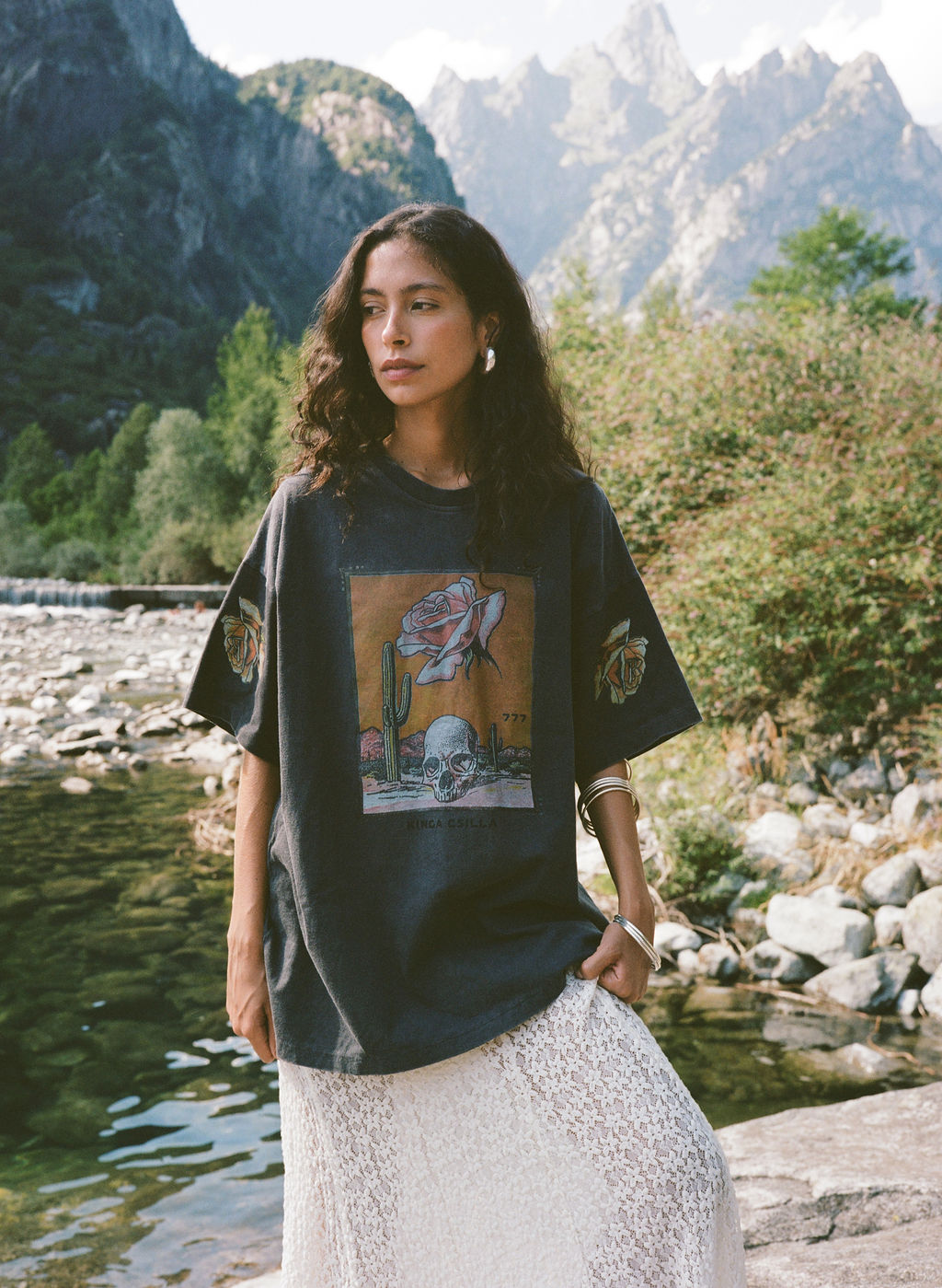 KINGA CSILLA Desert Rose Tee