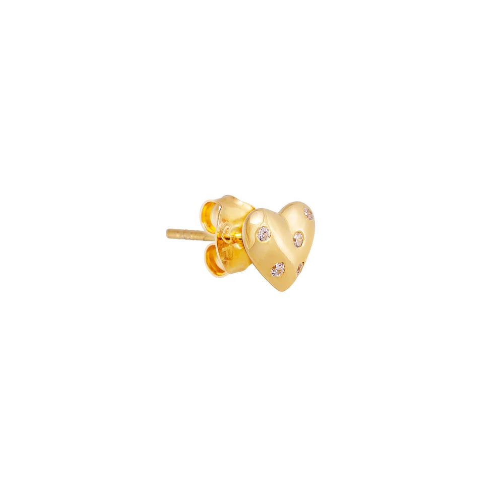 FAIRLEY Twilight Heart Studs